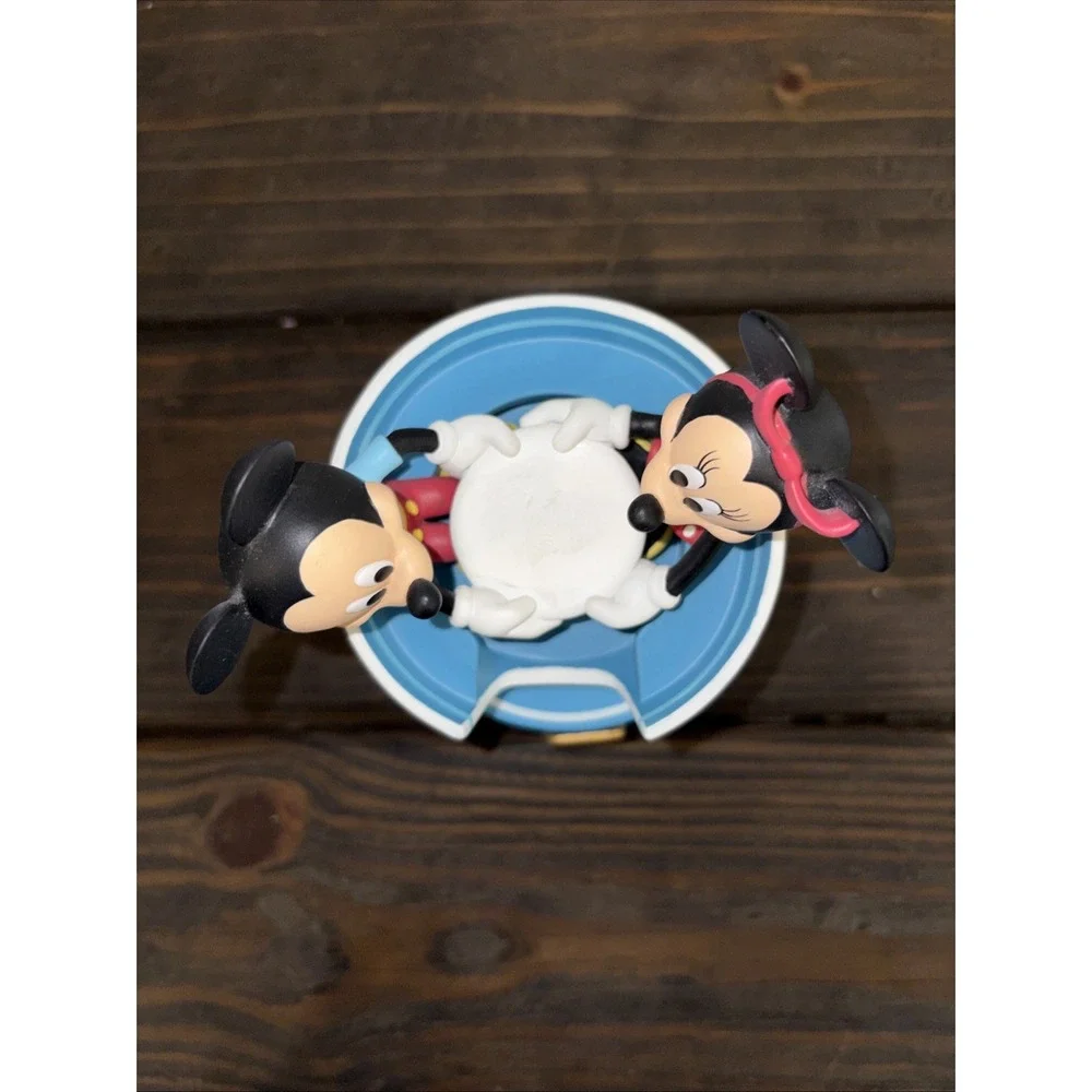 Walt Disney World Mickey And Minnie Teacup Hallmark Perpetual Spinning Calendar